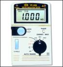 YF-509 数字绝缘电阻测试仪(兆欧表).3 1/2数字位,最大读数2000,最大值锁定,数据锁定,DCV:0～1000V,ACV:0～750V, MΩ:0.1～200MΩ/250V  0.1～2000MΩ/1000V,鸣响连续性测试
