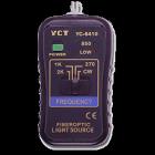 YC-6410   光源表.使用红外线LED,波长范围: 850nm,频率选择模式: 270Hz / 1KHz / 2KHz / CW.输出功率: CW-18dBm
,光功率输出不确定度: ± 0.5dB.稳定度(25℃ & 5分钟热机): 0.1dB / 8hrs.低电力指示灯,连接器:ST,FC,SC,或其它
 
