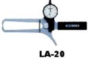  LA-20 大型针盘式外卡规 .最小读值:0.1MM.测量范围:0-80MM;量测喉深:125MM