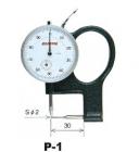 P-1 特殊应用针盘式厚度计.最小读值:0.01mm.测定范围:10mm.精度:20um
