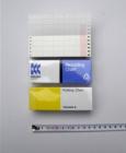 YOKOGAWA横河折叠记录纸  型号：B9565AW-KC；适用机型YOKOGAWA：UR100,UR1000/URS1000；规格(长度)：16M；记录宽度：100mm；刻度：0~100；分割(输入)：50等分；式样：折叠纸；包装规格：10本/箱。
 