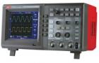 UT2082CE  数字存储示波器  双通道；带宽80MHz；上升时间≤4.5ns；采样率范围：1GS/s 垂直偏转系数：2mV/div ～5V/div；记录长度：1024K；采样率：实时1GS/s   等效50GS/s；扫描时基：5ns~50s/div；彩色显示
 
