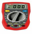 UT33B 掌上型数字万用表  直流电压:200mV-500V/±(0.5%+2);交流电压:200V-500V/±(1.2%+10);直流电流:200mA-10A/±(1%+2);电阻:200W-20MW/±(0.8%+2)
 
