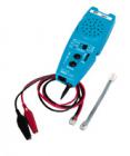 产品特点
 • 用于模拟语音系统的安装与维护，可完成鉴别拨号音问题、辨别极性、有无电源、音调跟踪等工作。是传统
• 检测器的价格低廉的替代产品
• 扬声器发音，改善拨号音调质量
• 具有音调控制旋钮
 RJ11插头可接入墙壁插座。

