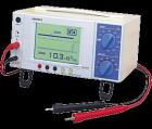 测试电压：DC 10-1000V（7档量程） 
测试量程：0.05-2×1010MΩ（9档量程） 
LCD数字/模拟显示 
适用于测量高至低电压&电阻负载 
具备时钟、远程启动器、比较器&HV-EN功能（standard spec） 
适合测量电极和其他设备的多个样品类型 
