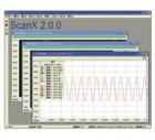 ScanX 2.0.0是盘古自动化系统有限公司为VX系列以及MC系列仪表开发的管理软件，其主要功能有：1、实时数据监控；2、历史数据上载；3、优盘数据读取；4、仪表记录数据的保存、分析、导出和打印；5、中英文切换。